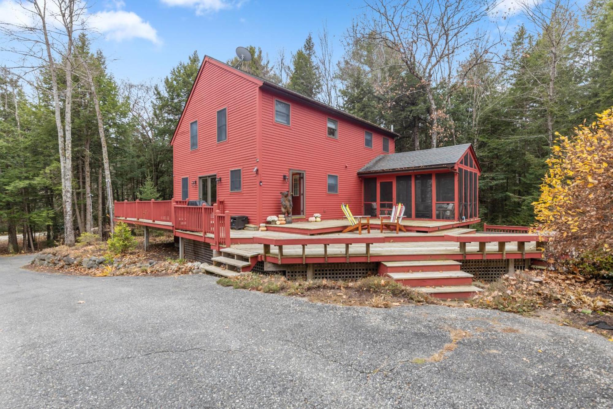 Big Red Cottage Near Sunapee And New London Exterior photo