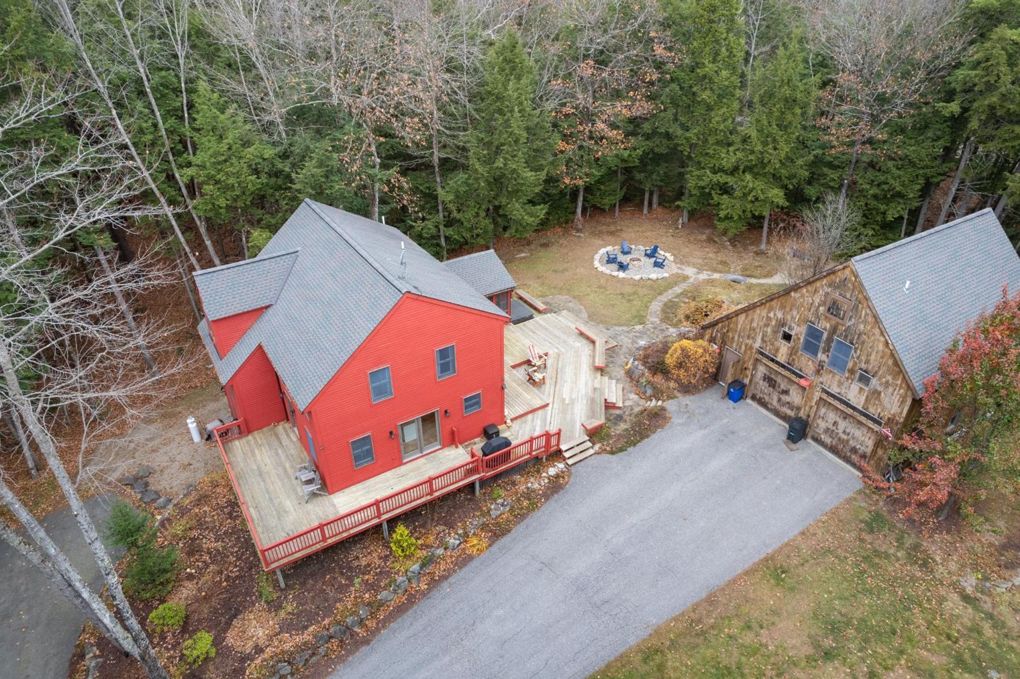 Big Red Cottage Near Sunapee And New London Exterior photo