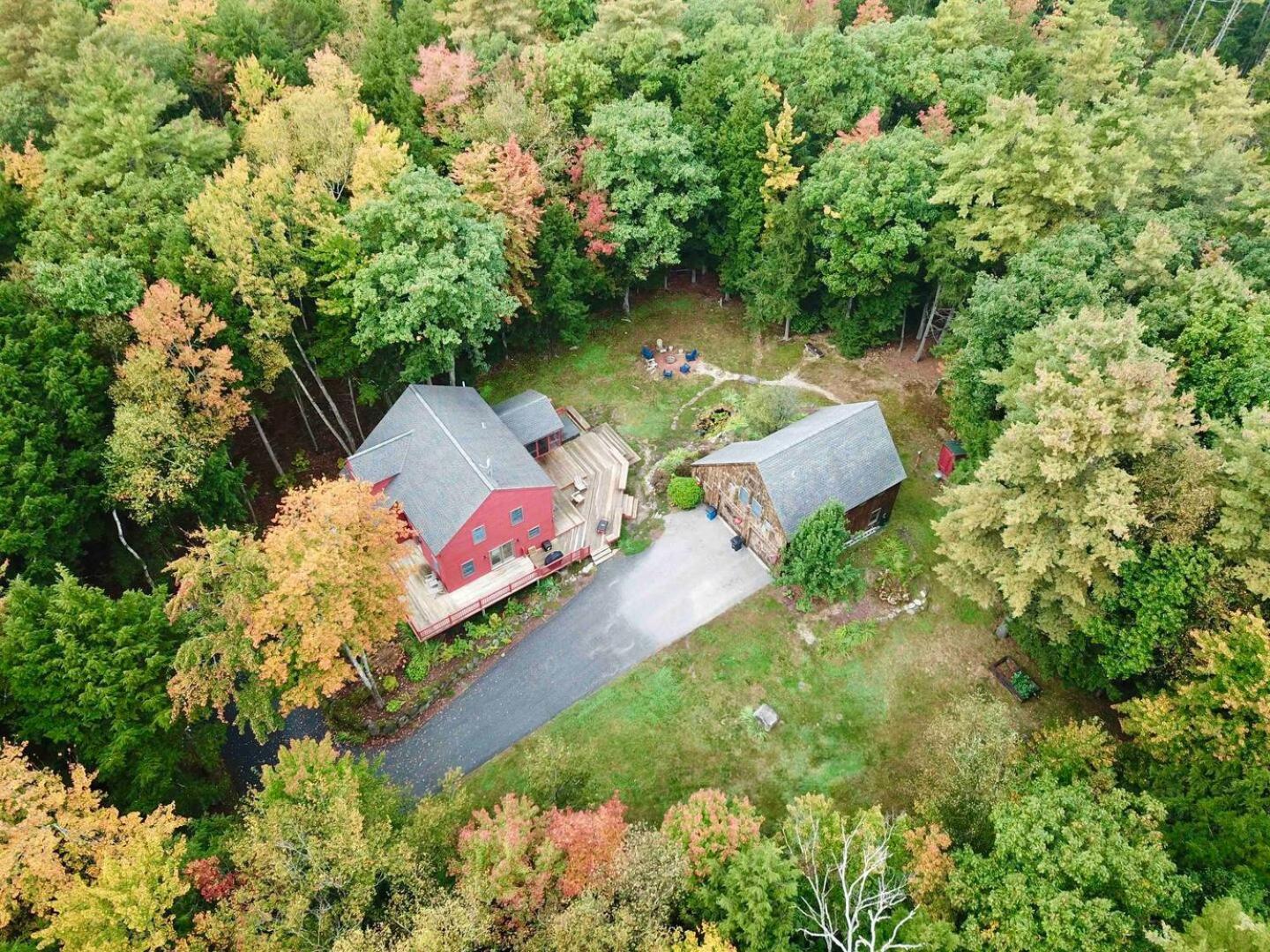 Big Red Cottage Near Sunapee And New London Exterior photo