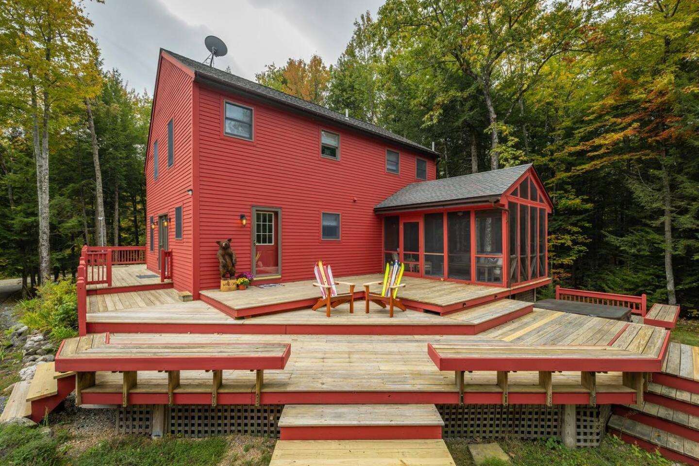 Big Red Cottage Near Sunapee And New London Exterior photo